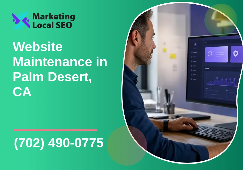 Website Maintenance in Palm Desert, CA