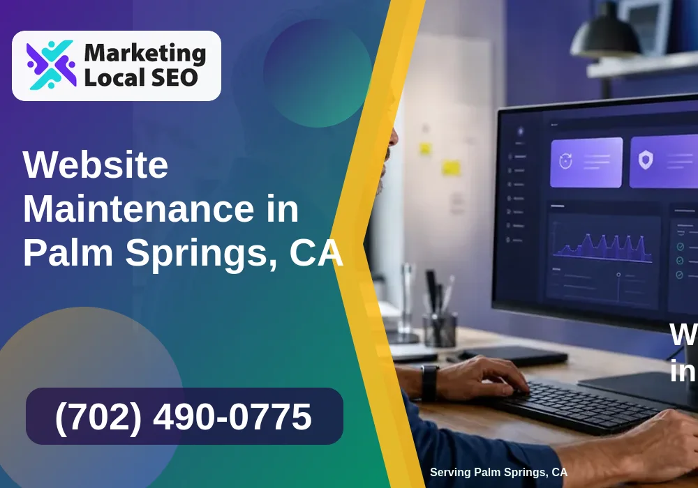 Website Maintenance in Palm Springs, CA