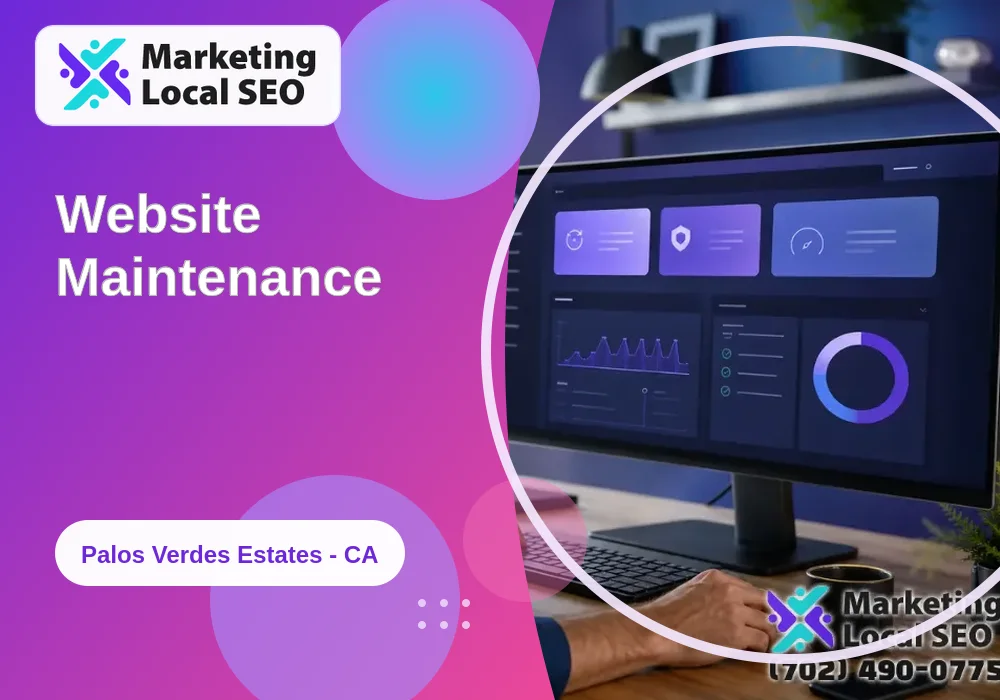 Website Maintenance in Palos Verdes Estates, CA