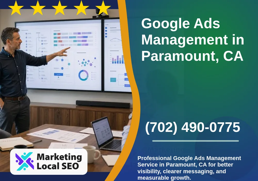 Google Ads Management in Paramount, CA Google Ads Management in Paramount, CA