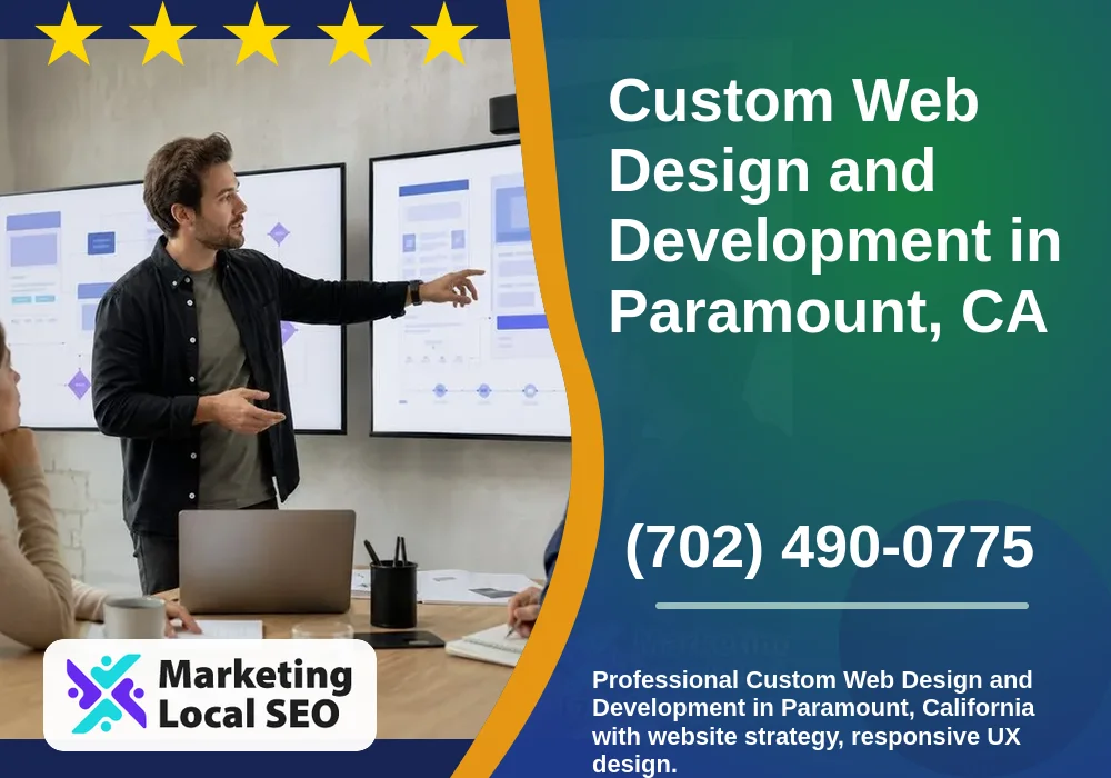 Web Design and Development in Paramount, CA