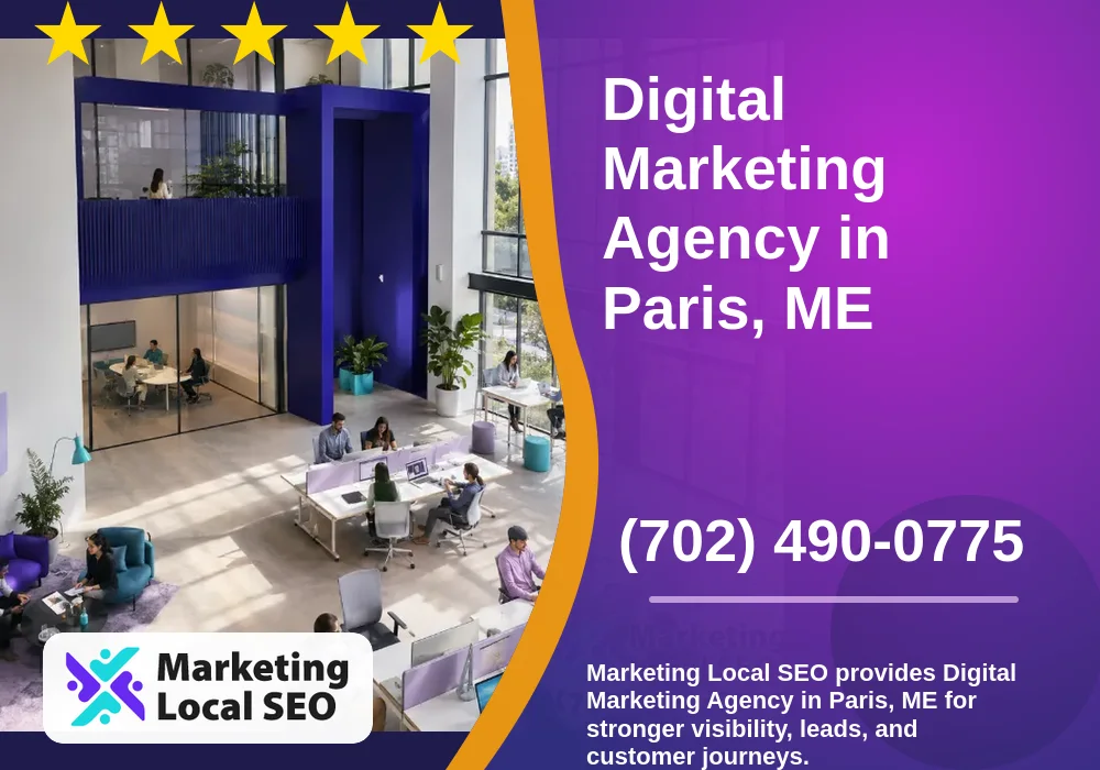 Digital Marketing Agency in Paris, ME