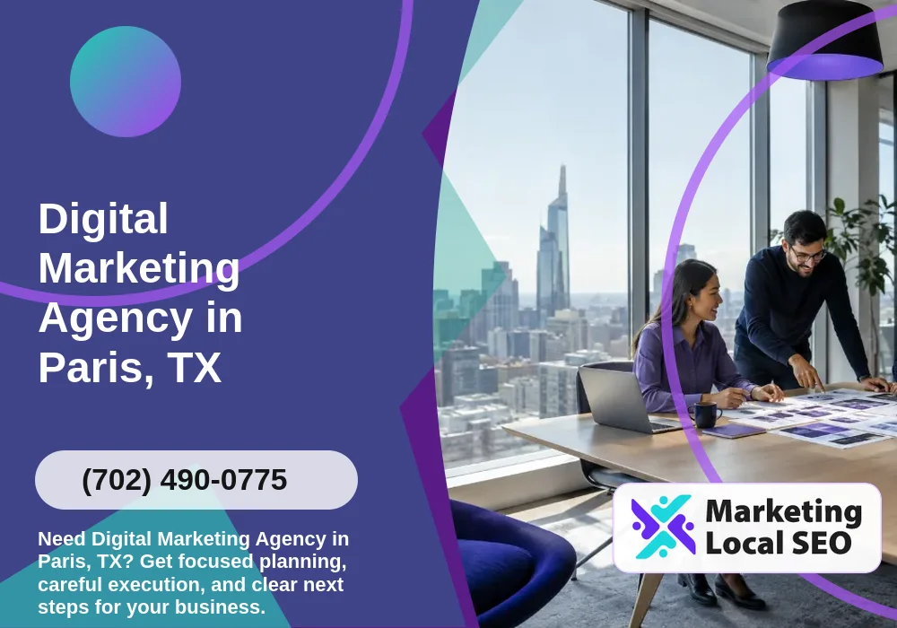 Digital Marketing Agency in Paris, TX