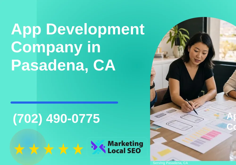 App Development in Pasadena, CA
