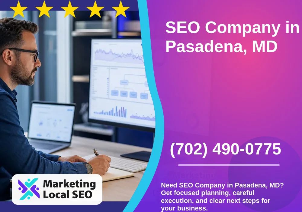 SEO in Pasadena, MD