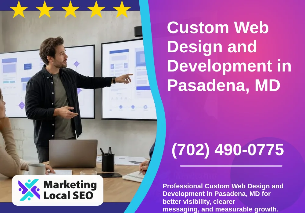 Web Design and Development in Pasadena, MD