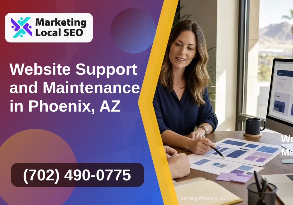 Website Support and Maintenance in Phoenix, AZ