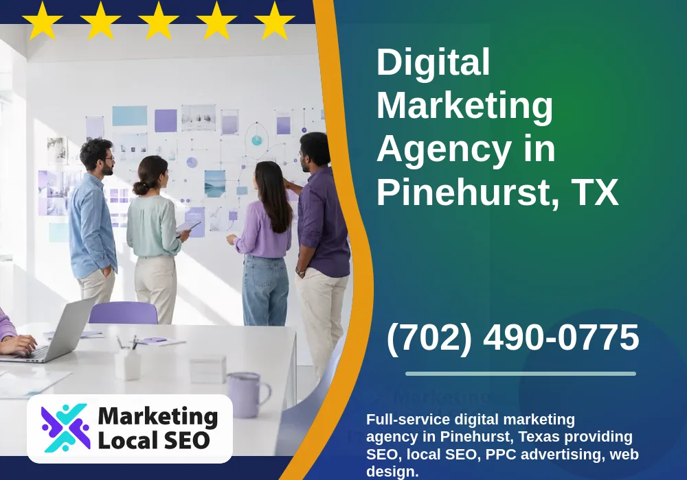 Digital Marketing Agency in Pinehurst, TX