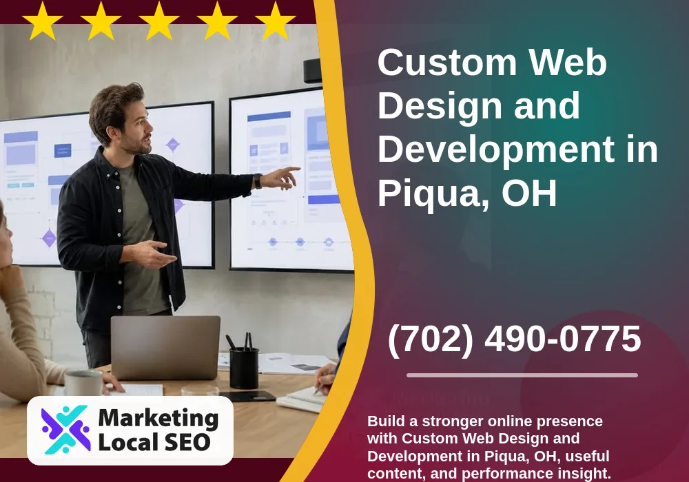 Web Design and Development in Piqua, OH