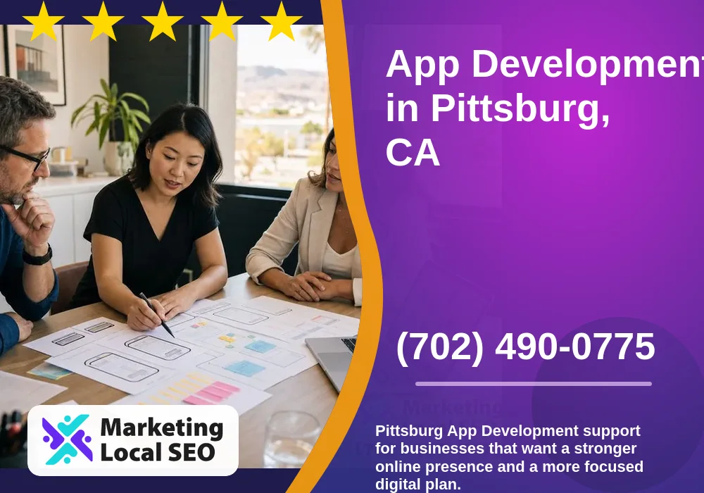 App Development in Pittsburg, CA