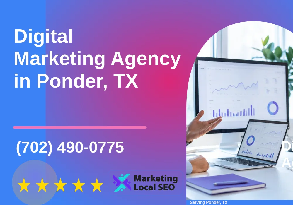 Digital Marketing Agency in Ponder, TX Digital Marketing Agency in Ponder, TX