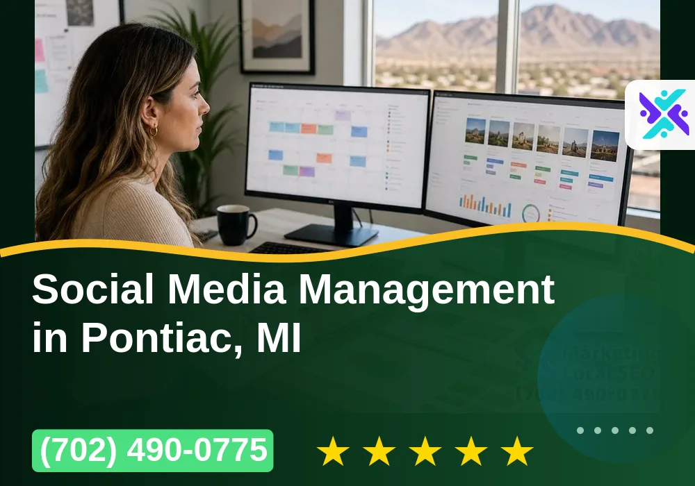 Social Media Management in Pontiac, MI