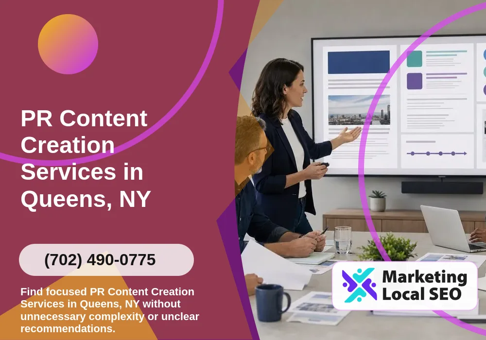 PR Content Creation Services in Queens, NY