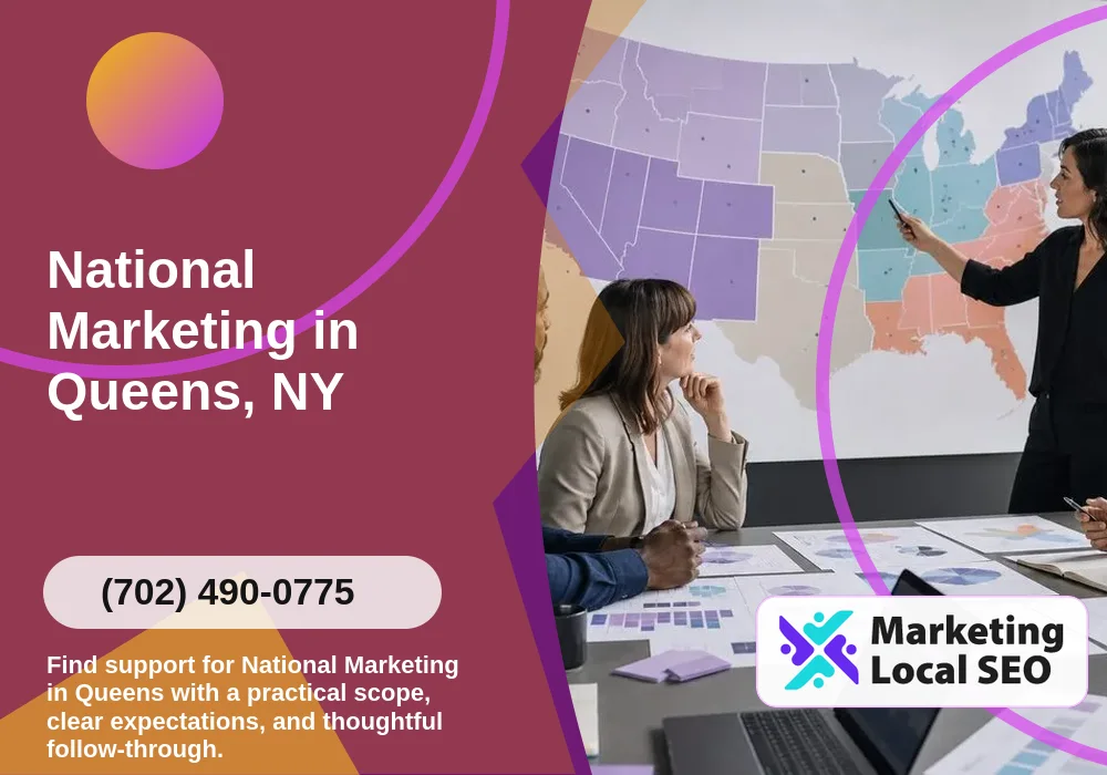 National Marketing in Queens, NY
