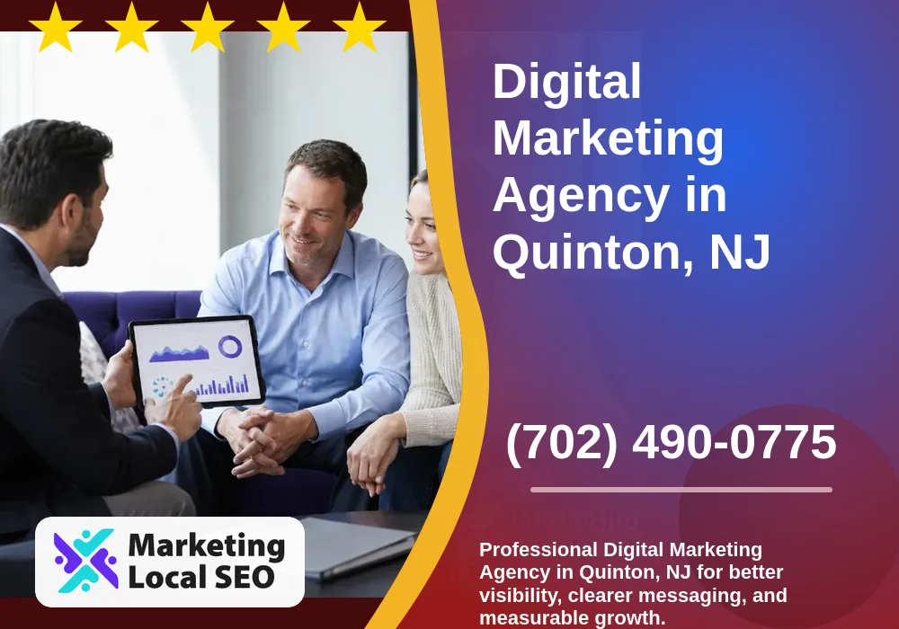Digital Marketing Agency in Quinton, NJ