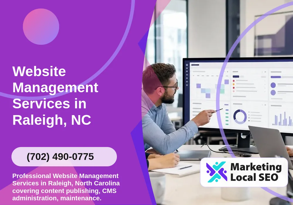 Website Management Services in Raleigh, NC
