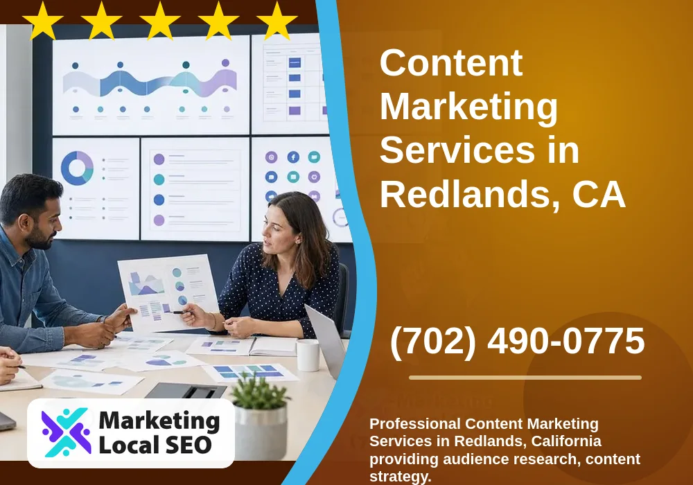 Content Marketing in Redlands, CA