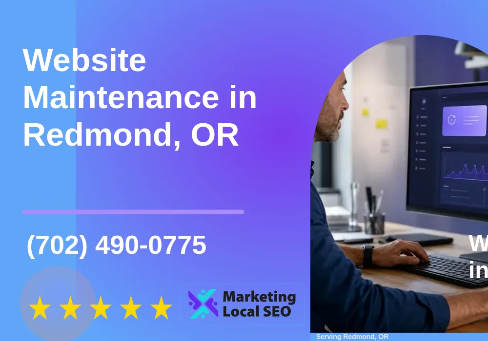 Website Maintenance in Redmond, OR
