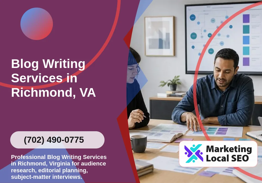 Blog Writing Services in Richmond, VA