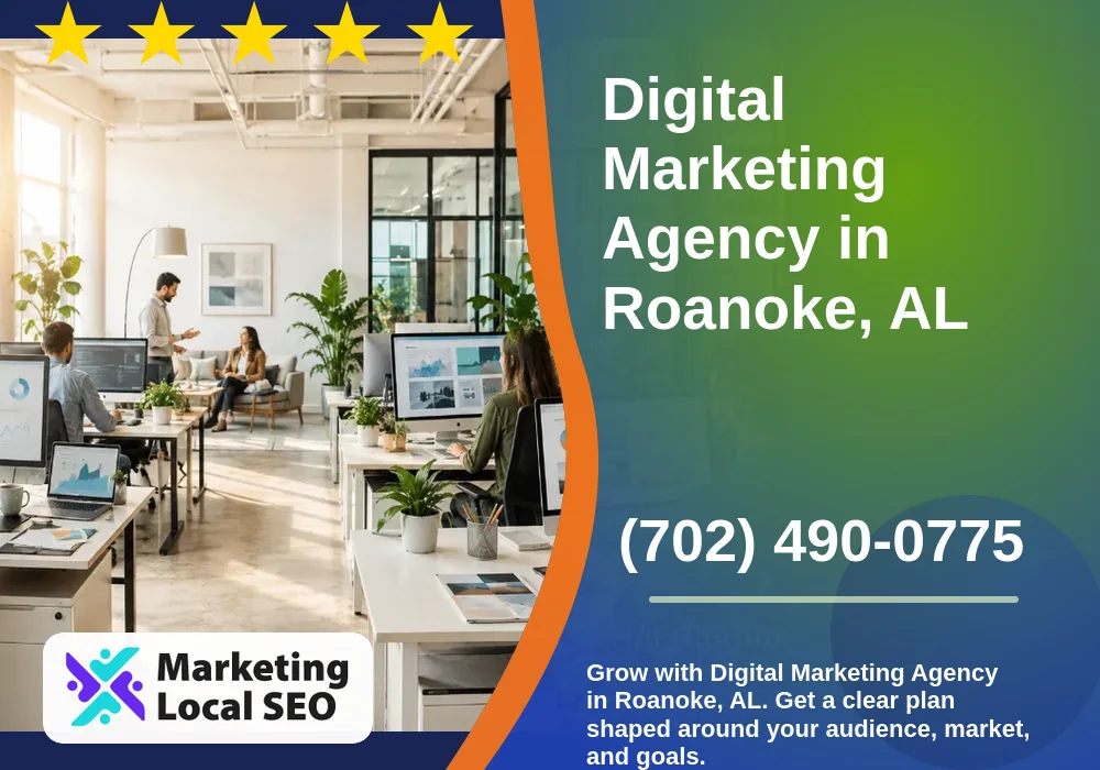 Digital Marketing Agency in Roanoke, AL