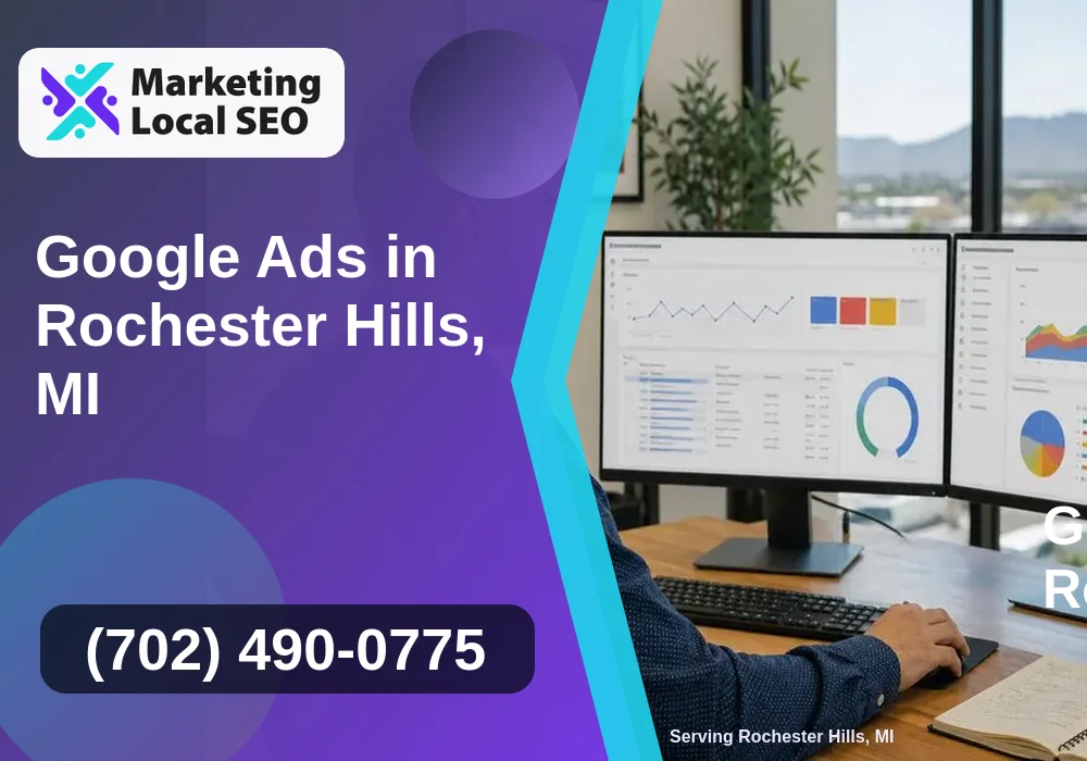 Google Ads in Rochester Hills, MI Google Ads in Rochester Hills, MI