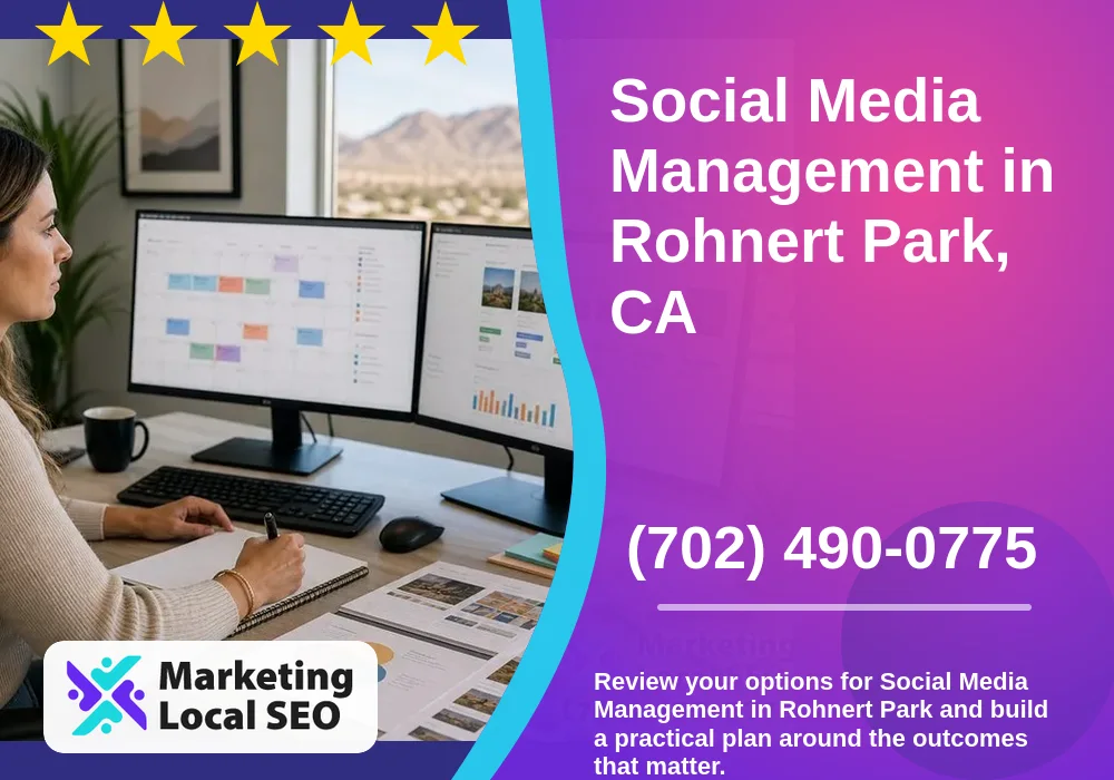 Social Media Management in Rohnert Park, CA