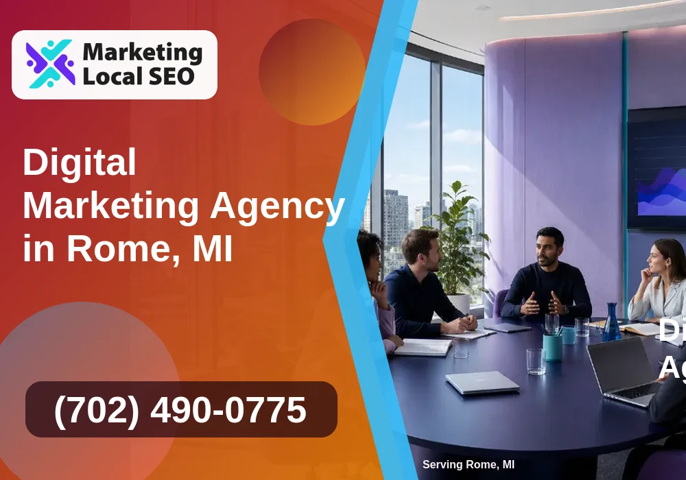 Digital Marketing Agency in Rome, MI