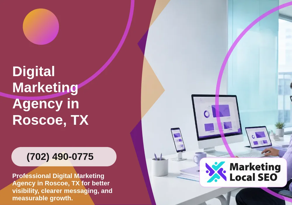 Digital Marketing Agency in Roscoe, TX