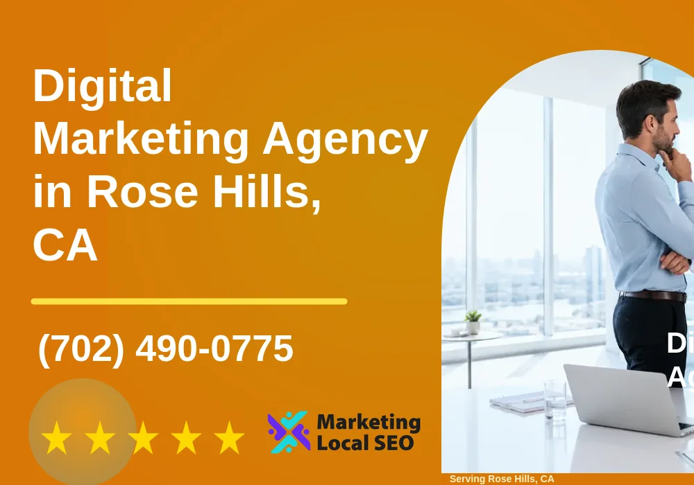Digital Marketing Agency in Rose Hills, CA