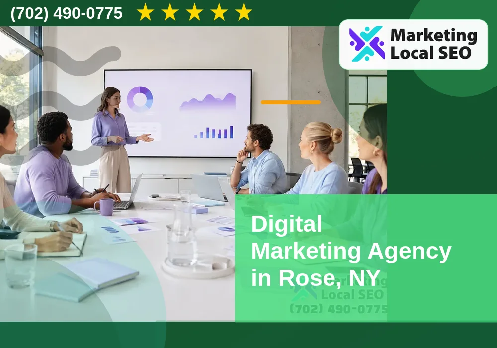 Digital Marketing Agency in Rose, NY