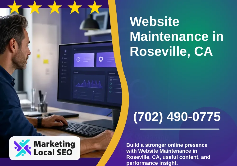 Website Maintenance in Roseville, CA