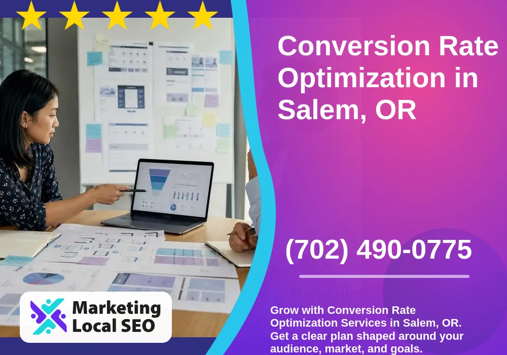 Conversion Rate Optimization in Salem, OR
