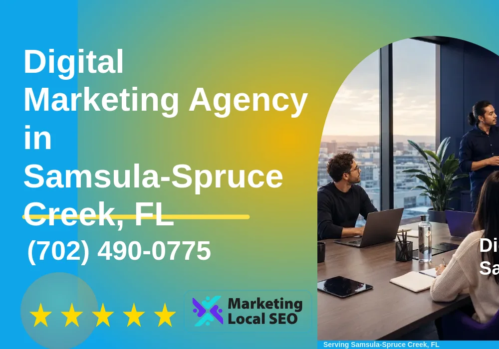 Digital Marketing Agency in Samsula-Spruce Creek, FL
