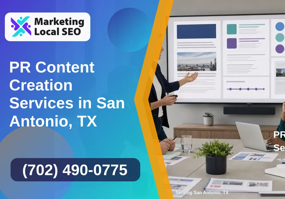 PR Content Creation Services in San Antonio, TX