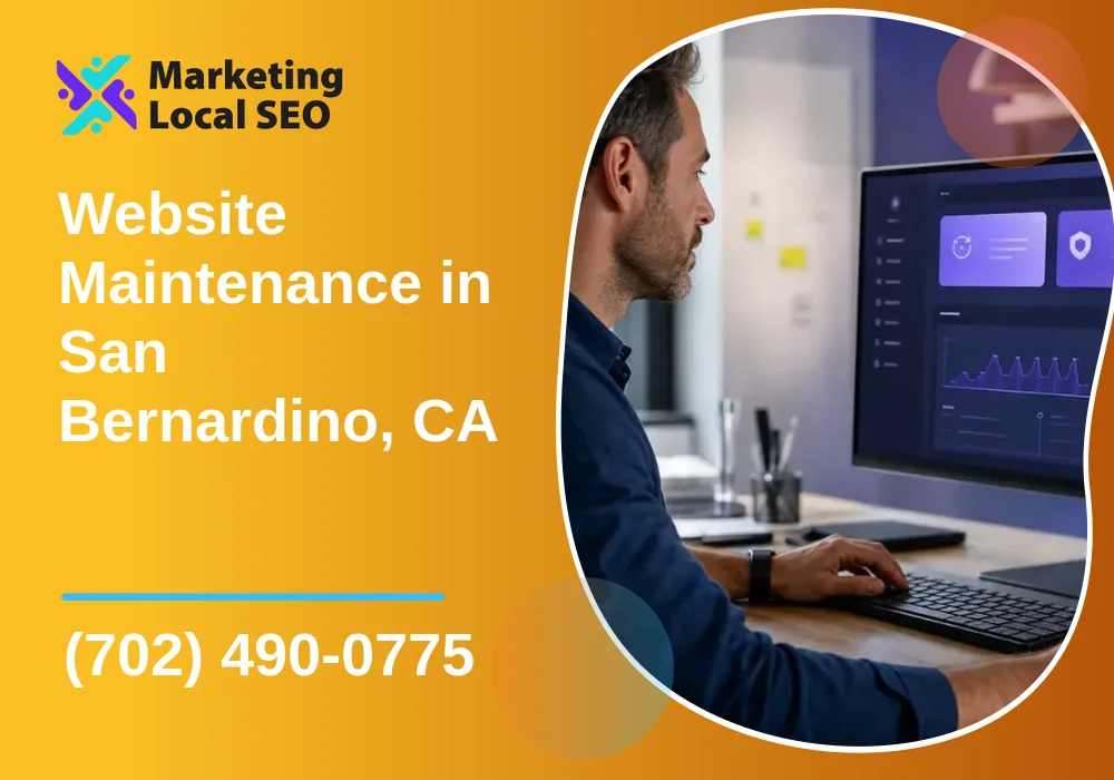 Website Maintenance in San Bernardino, CA