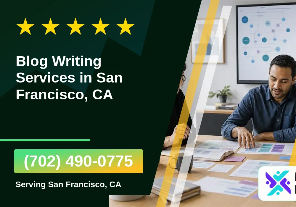 Blog Writing Services in San Francisco, CA