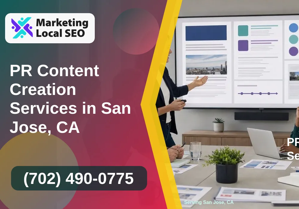 PR Content Creation Services in San Jose, CA PR Content Creation Services in San Jose, CA