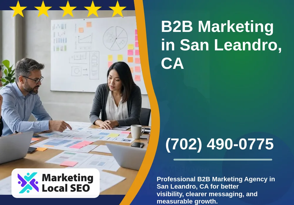 B2B Marketing in San Leandro, CA