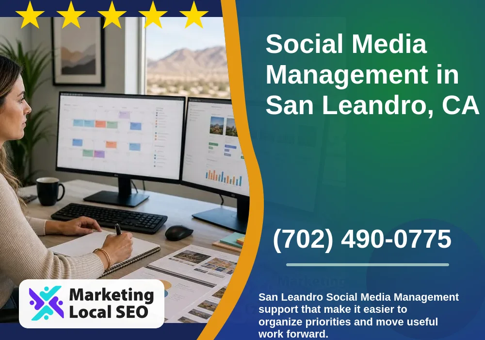 Social Media Management in San Leandro, CA