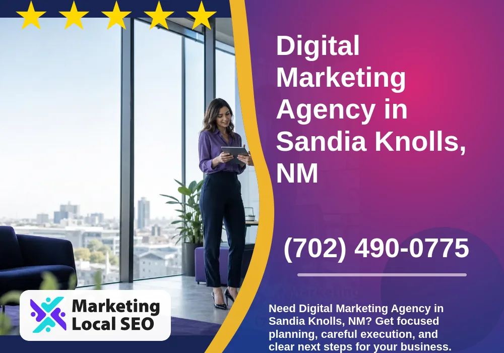 Digital Marketing Agency in Sandia Knolls, NM