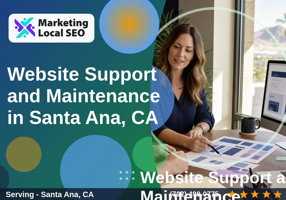 Website Support and Maintenance in Santa Ana, CA