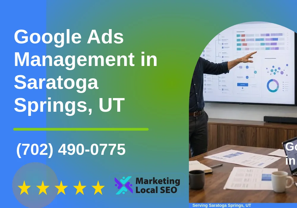 Google Ads Management in Saratoga Springs, UT Google Ads Management in Saratoga Springs, UT