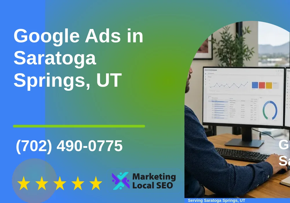 Google Ads in Saratoga Springs, UT
