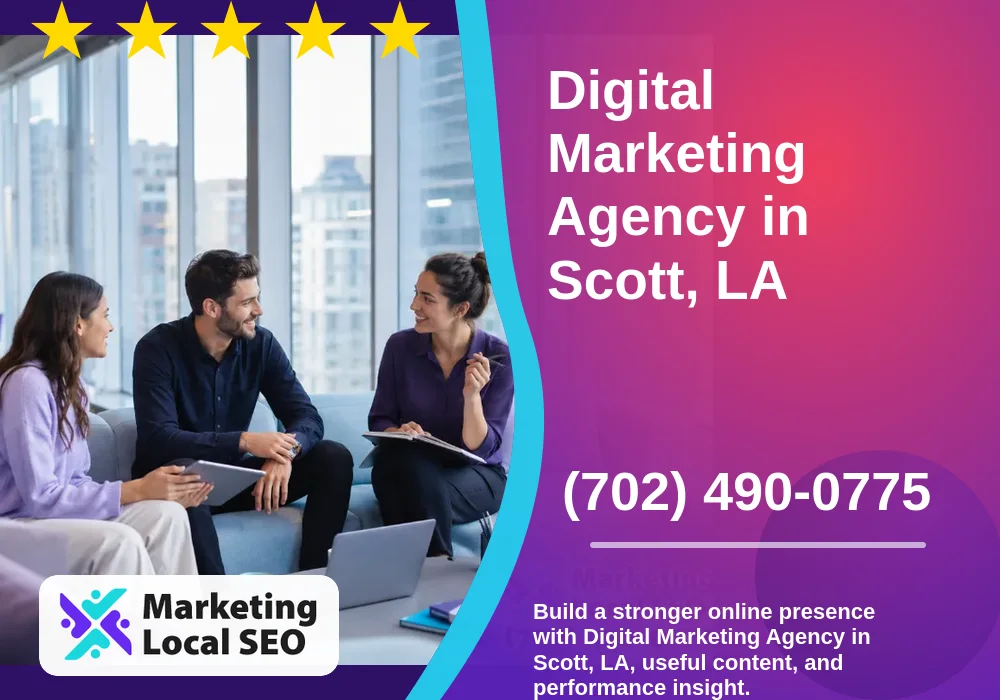 Digital Marketing Agency in Scott, LA