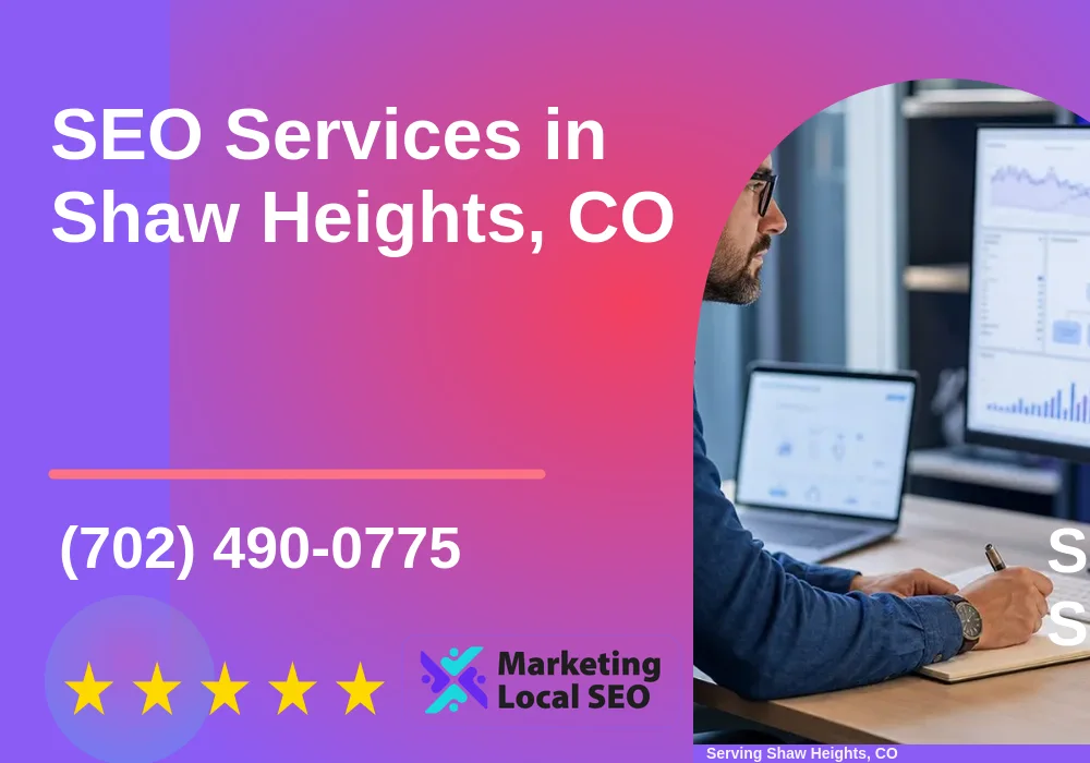 SEO Services in Shaw Heights, CO