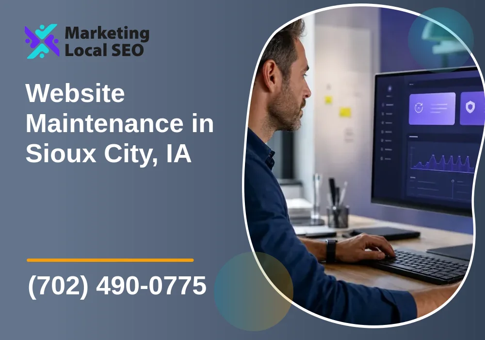Website Maintenance in Sioux City, IA