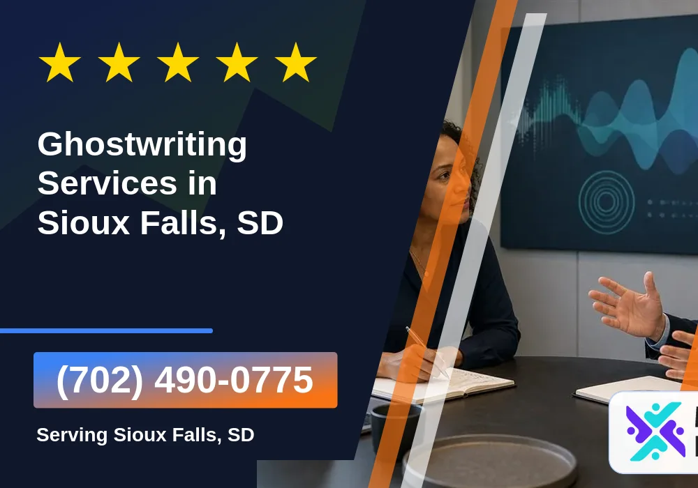 Ghostwriting Services in Sioux Falls, SD Ghostwriting Services in Sioux Falls, SD