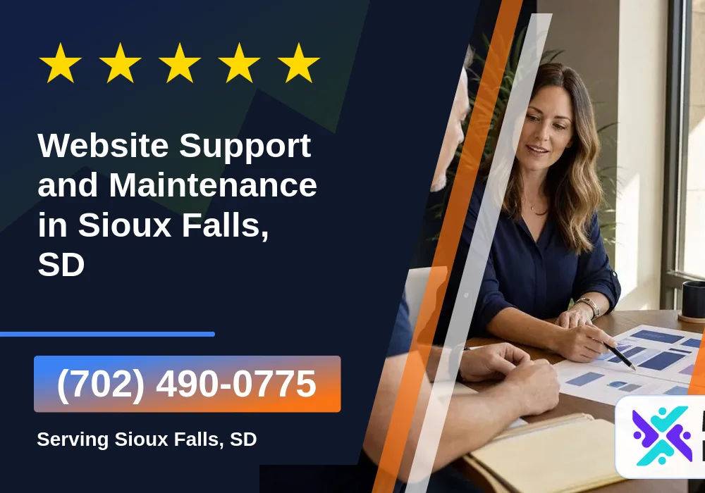 Website Support and Maintenance in Sioux Falls, SD