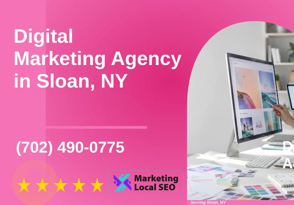 Digital Marketing Agency in Sloan, NY