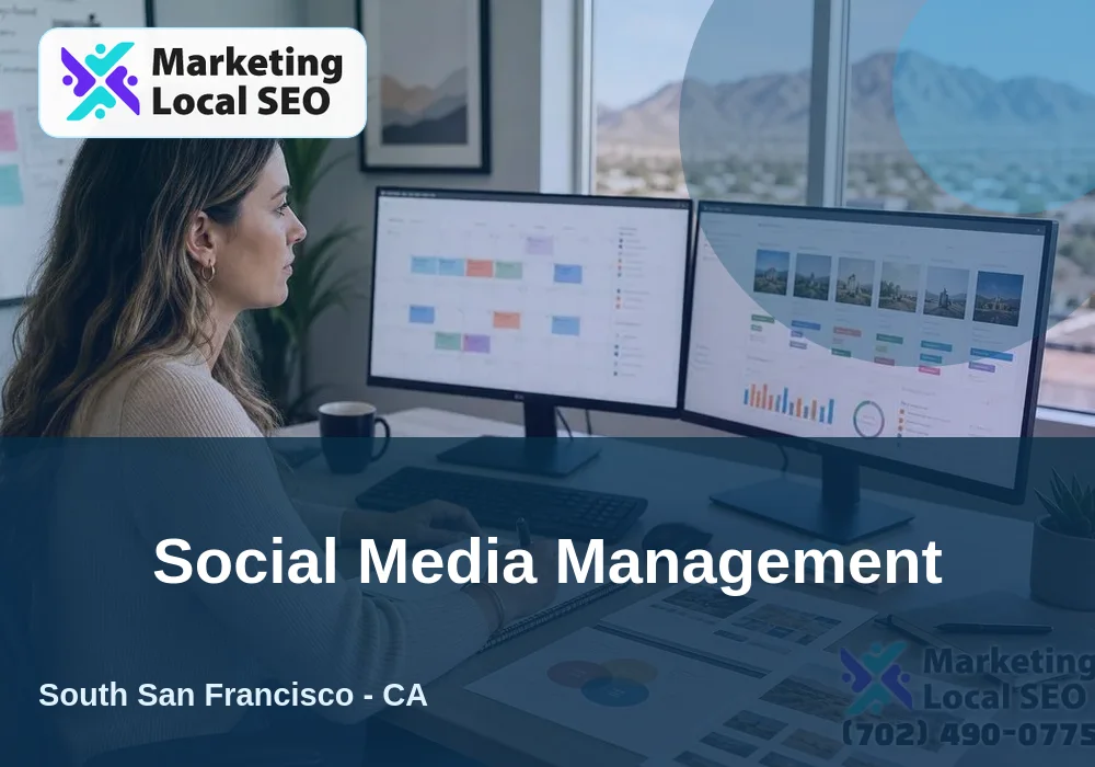 Social Media Management in South San Francisco, CA